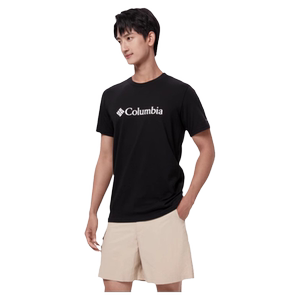 
Columbia Colombia outdoor men and women simple casual sports comfortable breathable short-sleeved T-shirt JE1586