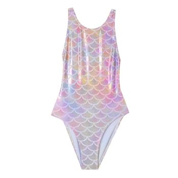 Mermaid Lianzai professional training Korean children's swimsuit
