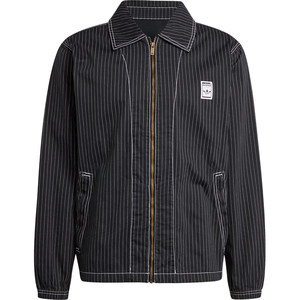 
Adidas/Adidas official genuine new men's retro lapel striped jacket JP4485