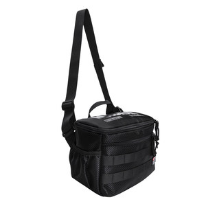 iMipack water-resistant carbon fiber pattern lightweight multi-function SLR camera bag Lycra micro single crossbody trendy bag