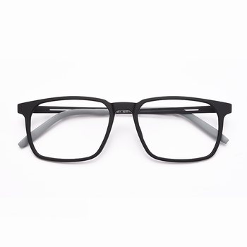 German ultra -light pure titanium glasses frame men's myopia black frame