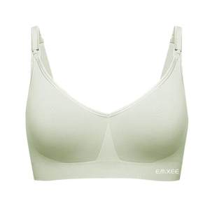 
Manxi Classic Newly Upgraded Nursing Bra Seamless Woven Pregnancy and Postpartum Breastfeeding Special Bra Push-Up Bra