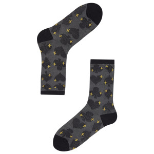 AR original retro dot texture in the texture in stockings combined pattern breathable socks gift box female A line design line
