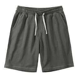 Japanese heavyweight navy blue casual shorts for men
