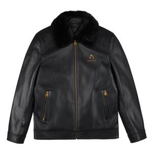 
[Mink fur collar sheepskin] Raidy Boer/Raidy Boer 25 winter men's down leather jacket 2728