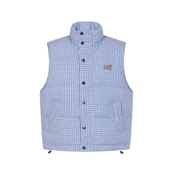 
Men's American retro plaid cotton vest men's 2026 new autumn and winter cotton quilted couple's thick coat