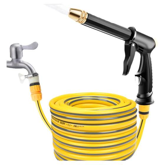 High -pressure car washing water gun home spray gun strong supercharged artifact car brush car brush head water pipe hose pouring flowers