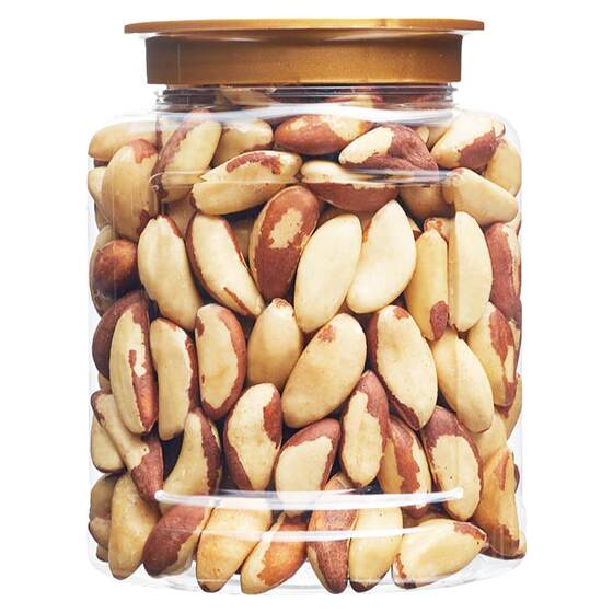 Abalone nuts 500g canned original flavor raw without additive-rich selenium-rich Brazil nuts ripe desert fruits pregnant women and children snacks