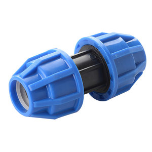 
PE pipe fittings quick connect joint water pipe quick connect direct elbow tee ball valve 20 25pe pipe fittings