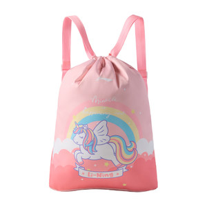 
Li Ning Swimming Storage Bag Children's Wet and Dry Separation Women's Waterproof Bag Students' School Bag Swimsuit Special Storage Bag Equipment