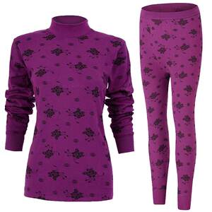 Middle -aged and elderly autumn clothes autumn pants men's cotton cotton warm underwear thin set Mom cotton sweater wiring pants
