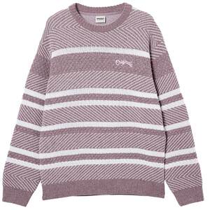 
[Shopping Mall Hot Style] Jack Jones Men's Striped Round Neck Sweater Knitwear 225425002