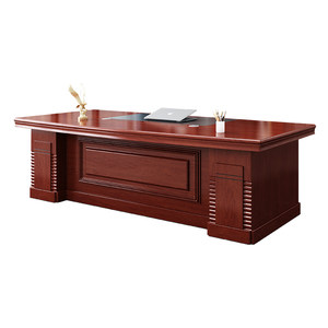 
Boss desk, office desk, simple modern president, desk manager, supervisor desk, chair, new Chinese style large desk office furniture