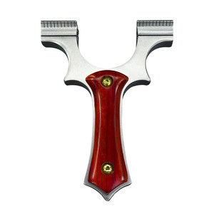 
New Calf Dragon Tooth Quick Pressure New Slingshot Adult Steel Ball Special Plug Stainless Steel Flat Leather Hand Feeling King Bow