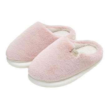 Youtiao plush cotton slippers for women's home indoor non-slip