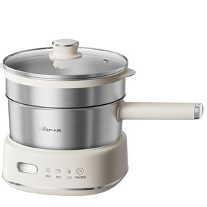
Bear electric cooking pot multi-functional small stainless steel electric hot pot dormitory split electric steamer small electric hot pot for home use