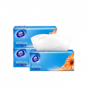 
Vinda super tough tissue paper 24 packs extra thick large pack household suitable for mother and baby extra volume affordable facial tissue thickening