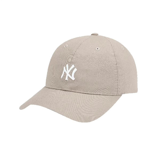 ★MLB Korea★ Ace Unstructured Ball Cap NY Off White 3ACP660 MLB Korean Authentic Baseball Cap - NY Adjustable Hat