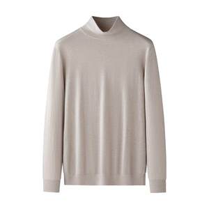 
Half turtleneck worsted 100% pure cashmere sweater for men autumn and winter knitted men's cashmere bottoming shirt thin turtleneck sweater