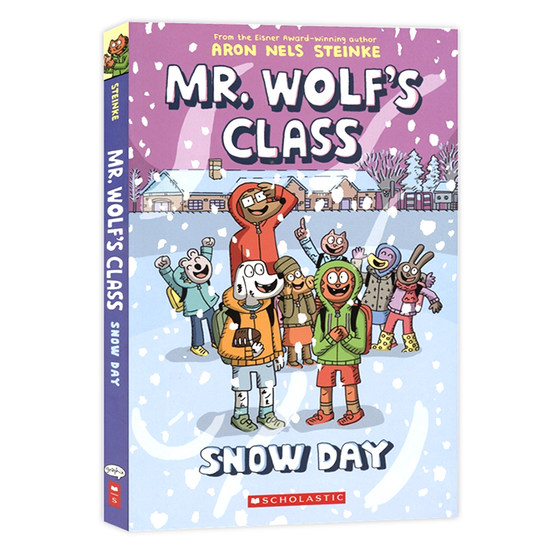 Mr Wolf's Class 5 원작 영어 만화 Mr Wolf's Class 5 Snow Day Xuele 풀 컬러 만화 브릿지 챕터북 유머러스하고 유쾌한 캠퍼스 재미있는 것들 아동문학