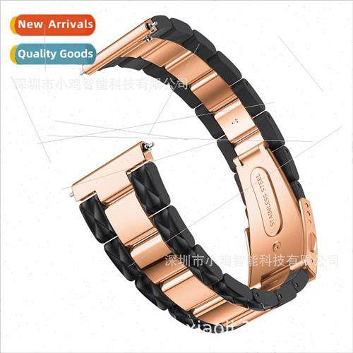 适用 samsung s2 between steel three straps sport watch band