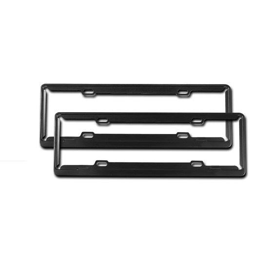 Automotive new traffic regulations aluminum aluminum license plate anti -theft licensed frame modified car license plate frame borders stainless steel universal