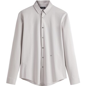 
Peacebird men's solid color long-sleeved shirt autumn young men's business casual commuting inner shirt