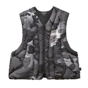 
Remedy autumn and winter new national trend camouflage cotton jacket vest American street trend brand warm casual vest men and women
