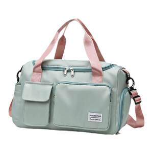 Short -distance travel package female large capacity lightweight, well -wet, wet, separated sports bag students live luggage bag men