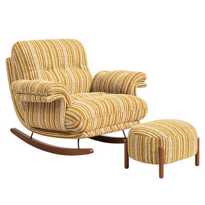 
Rocking chair recliner adult can sleep single lunch break nest chair home balcony leisure lazy sofa chair new style