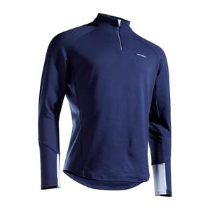 
Decathlon sports t-shirt men's autumn and winter top stand collar quick-drying clothes breathable fitness sports t-shirt sweatshirt long-sleeved SAL5
