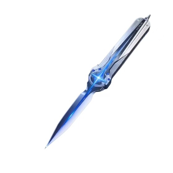 
Delta Operation peripheral game with the same metal weapon model Mercy Butterfly Knife all-metal foldable toy