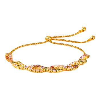 
Ajidou hand jewelry for women's colorful dopamine pull bracelet