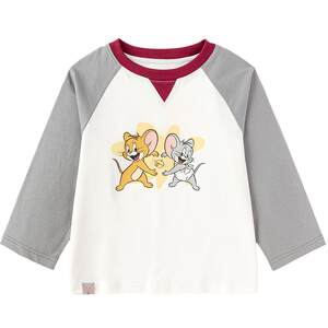 
[Tom and Jerry IP mall same style] Balabala children's long-sleeved T-shirt boys 2026 new spring clothing