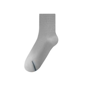 
Socks men's pure cotton mid-calf socks antibacterial, deodorant, sweat-absorbent and breathable men's casual business black and white suit stockings