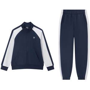 
361 Children's Clothing Children's Suit 2025 Boys' Winter Plus Velvet New Medium and Large Children's Girls' Jackets Two-piece Sportswear