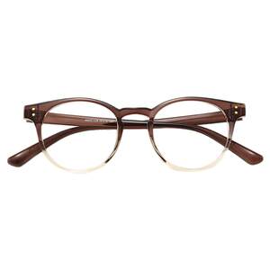 
Gradient brown glasses frames can be equipped with lenses for myopia men and women with small faces, retro frames, trendy small round frames tr90 glasses frames