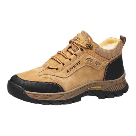 
Saturday Men's Shoes 2025 Winter New Style Velvet Warm Casual Shoes Men's Outdoor Non-Slip Versatile Sports Cotton Shoes