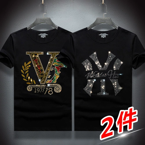 Трендовая летняя хлопковая футболка с коротким рукавом, европейский стиль, оверсайз