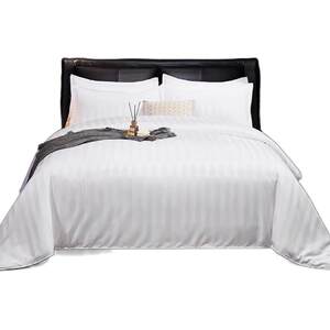 Qingcang Hotel Sheets Four -piece Hotel Quiet Case White Satis Satis Skin Case Homestay Hospital three -piece set