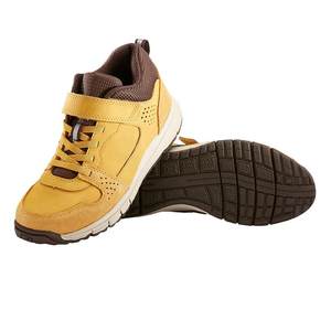 Decathlon children's sports shoes autumn and winter anti -slip preservation leather leather cotton shoes boys running shoes kids
