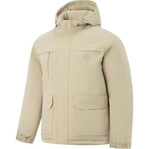 
Li Ning Aerospace Dynamic Warm Down Jacket Men's Winter Official New Hooded Clothes Short Workwear Sports Jacket