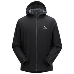
[Rock Shell Evo] Camel Outdoor Soft Shell Jacket Men's 2026 Spring Windproof Jacket Sports Mountaineering Wear Women