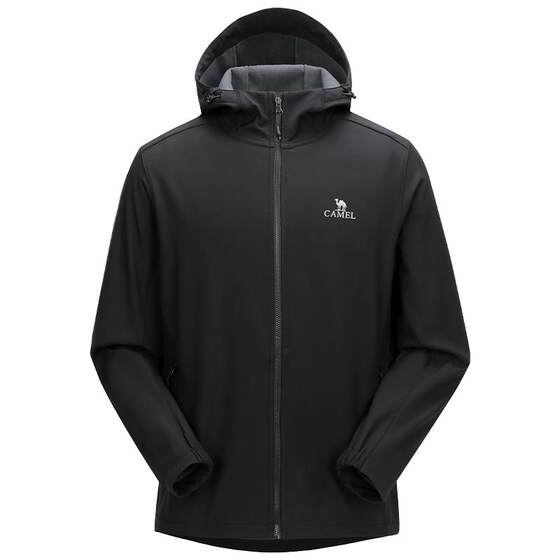 
[Rock Shell Evo] Camel Outdoor Soft Shell Jacket Men's 2026 Spring Windproof Jacket Sports Mountaineering Wear Women