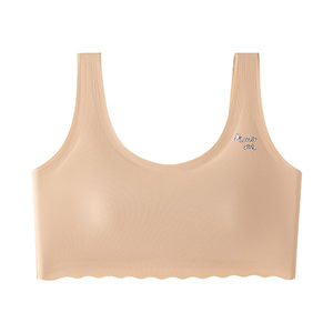 
Liquid foundation invisible development period girls underwear female students junior high school students teenagers big children vest girl bra