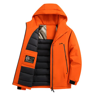 
Guirenniao cotton coat men's winter 2026 new thickened assault jacket couple's style cotton coat jacket men's winter style