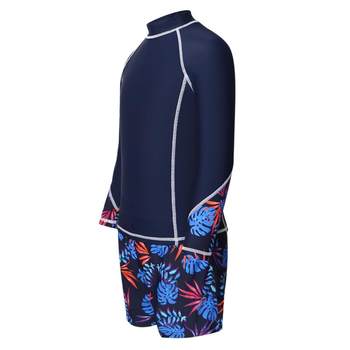 BE Van Dan Children's Jungle Printing Slim Slip Swimsuit
