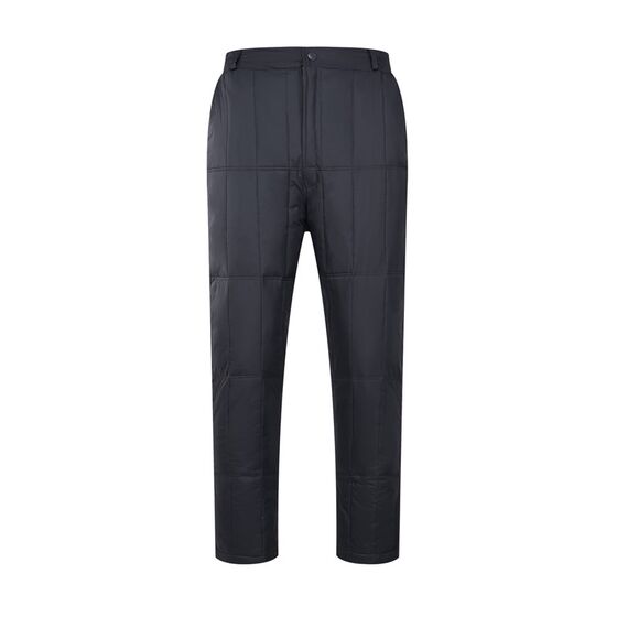 Plel pants Men in autumn and winter in the middle and old youth thickened high waist and inside and outside wearing warm white duck down northeast cotton pants inner bilots
