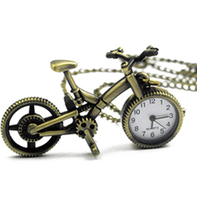 Классический велосипед винтажные аксессуары креативные подвесные часы часы мужское ожерелье часы студентка медсестра кварцевые карманные часы