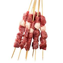 Miyang sheep fresh meat skewers long and short skewers 100 skewers